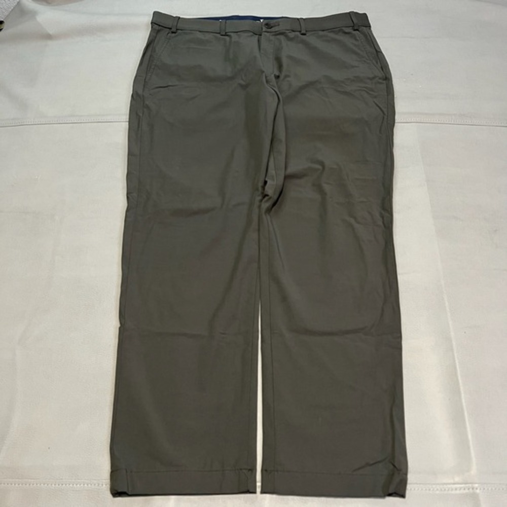 Lauren Ralph Lauren Polo Men Dress Pant 38x30 Olive Stretch Commuter Travel-3608
